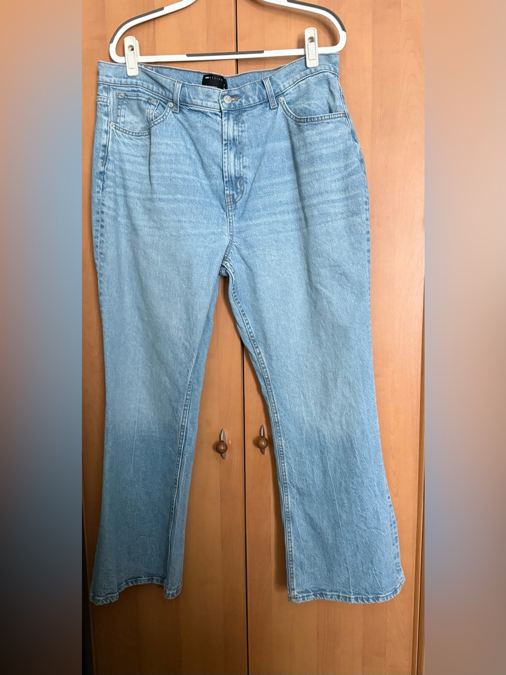 ASOS Light Wash Flared Jeans